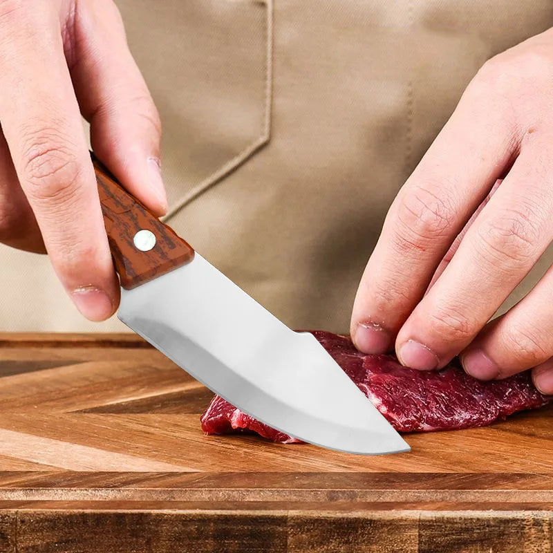 InLeung Hand Forged Boning Knife – Stainless Steel 10"