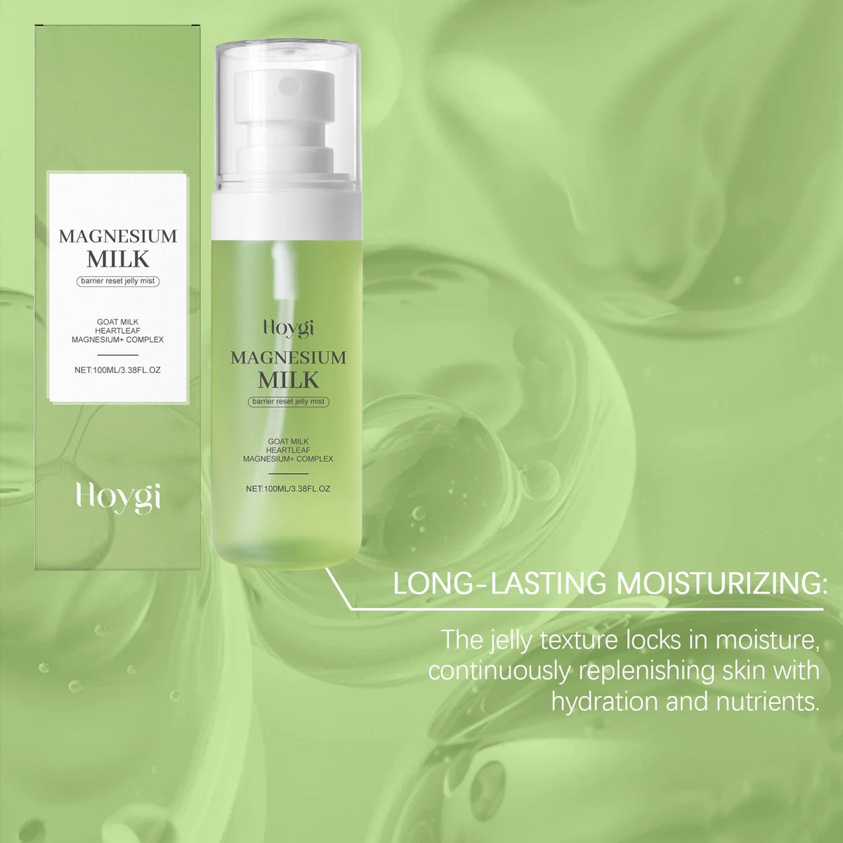Hoygi Mung Bean Face Essence – Hydrating Soothing Facial Mist