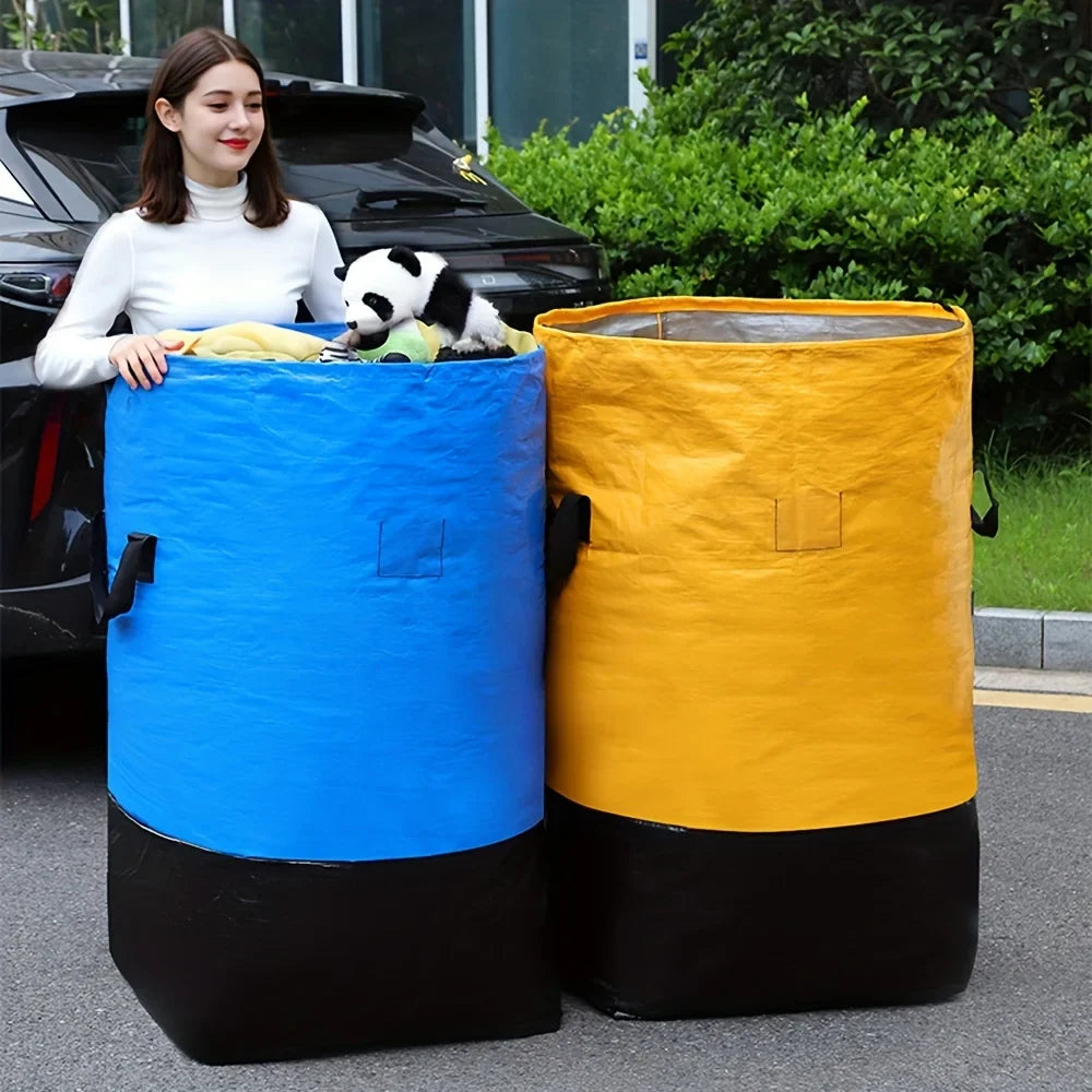 1-Pack Heavy Duty Moving Bags Large Storage Organizer Clothes Bedding