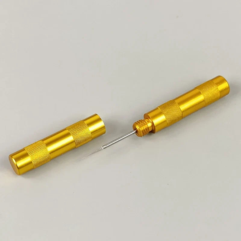 Stainless Steel Nozzle Cleaning Needle & Air Pump Tool