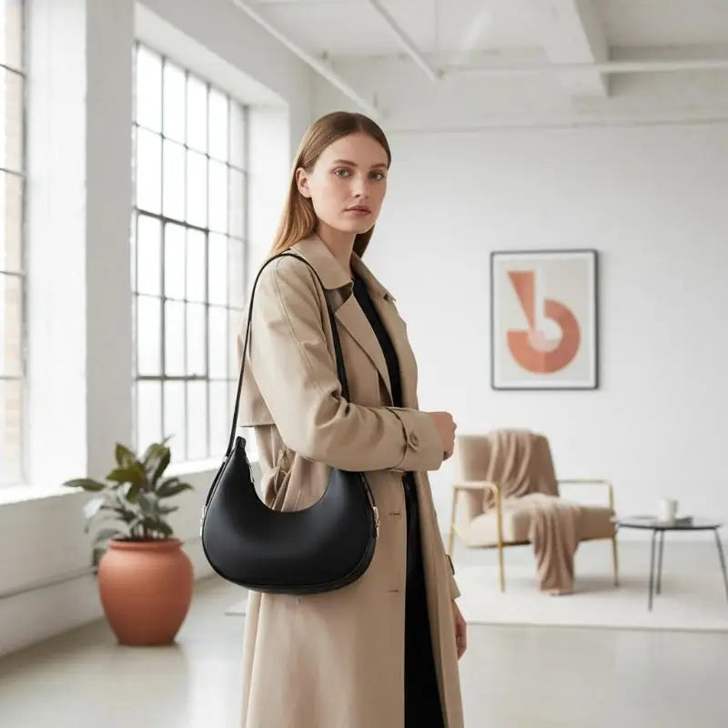 JETTING PU Leather Hobo Shoulder Bag – Women's Small Purse