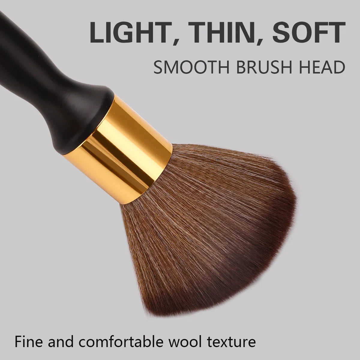 Professional Barber Neck & Face Duster Brush | Hair Cutting Tool
