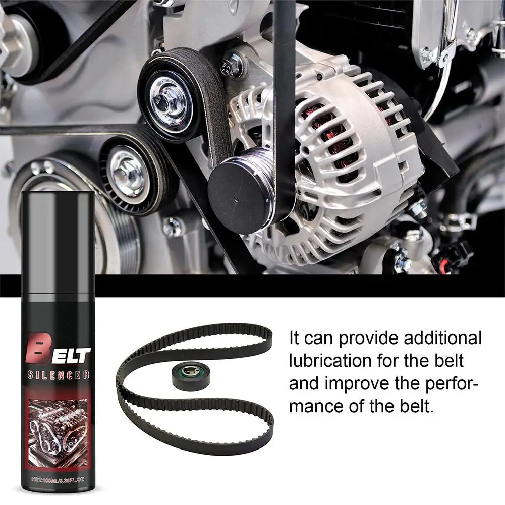 Car Engine Belt Silencer Spray | Belt Lubricant & Conditioner