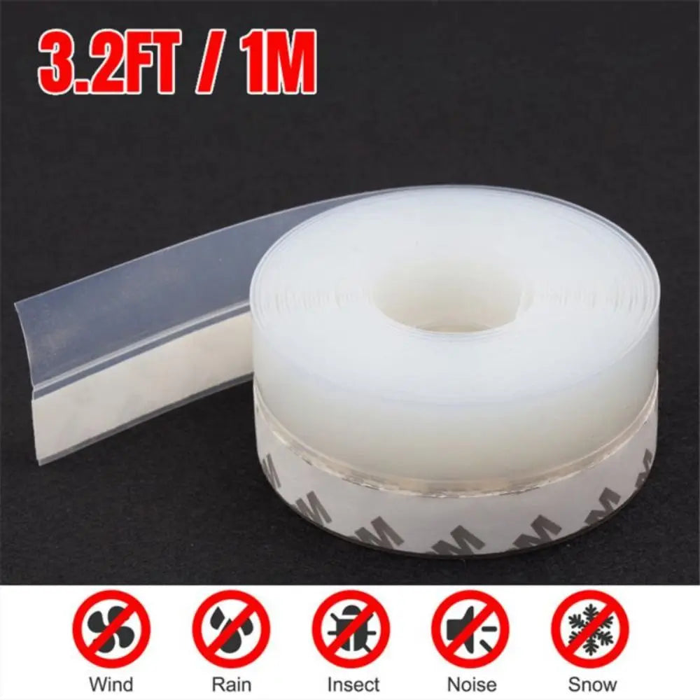 Self-Adhesive Door Window Seal Strip 1M | TPE Draft Stopper
