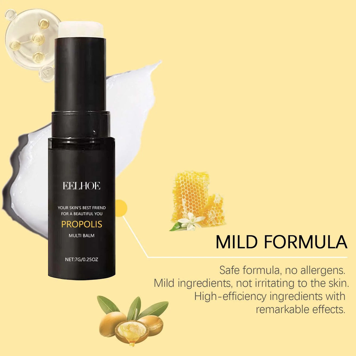 EELHOE Bee Propolis Firming Face Cream Balm – Moisturizing 7g