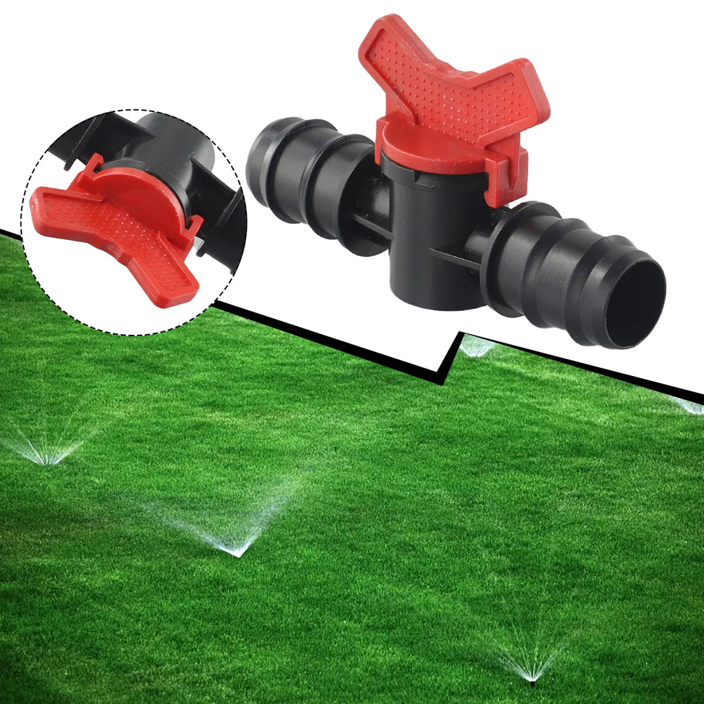 Shut-off Valve Ball Connector PE Pipe PN4 Drip Hose 16 20 Irrigation