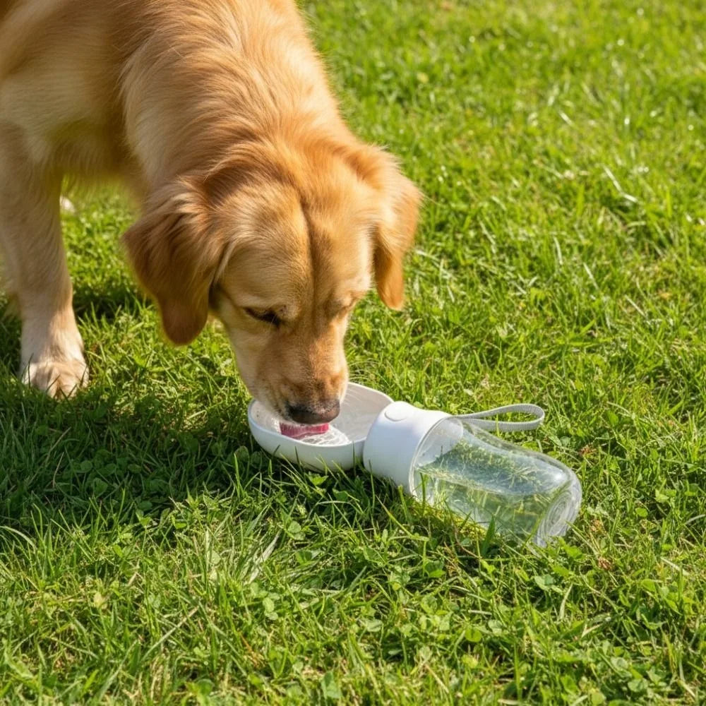 Leak-Proof Dog Travel Water Bottle with Filter | 380–500ml