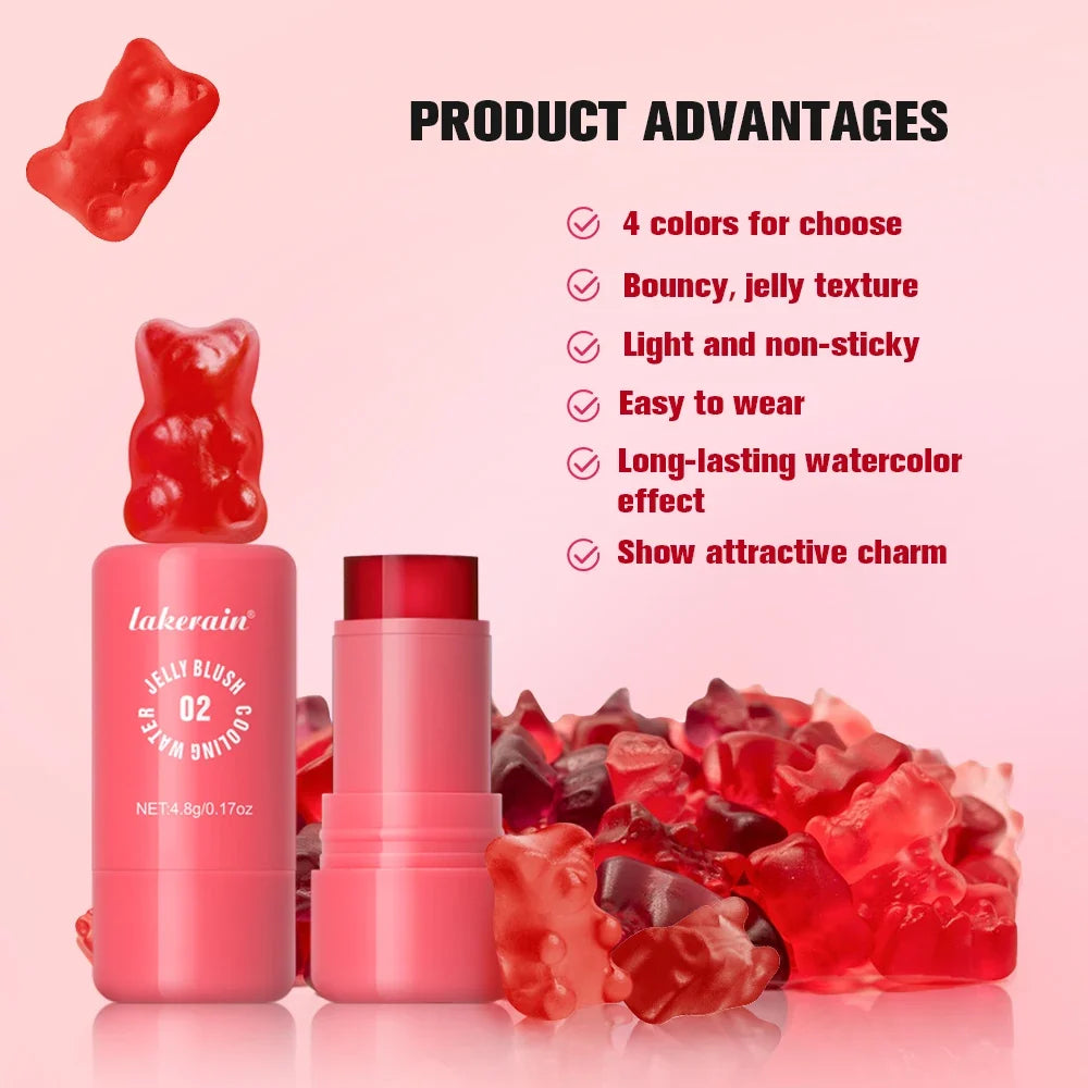 3-in-1 Jelly Blush Stick – Blush, Eyeshadow & Lip Tint