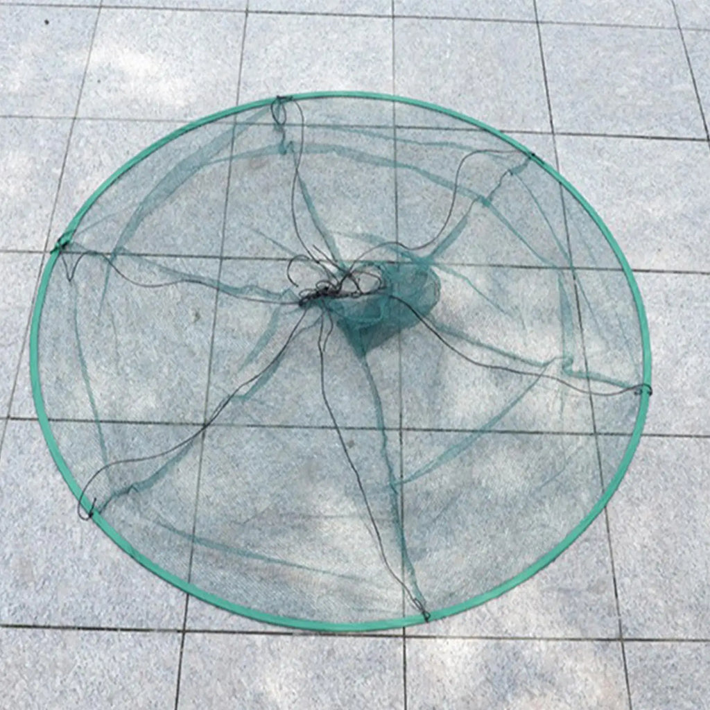 Collapsible Pier Fishing Drop Net – Soft Steel Hoop 80 & 100cm
