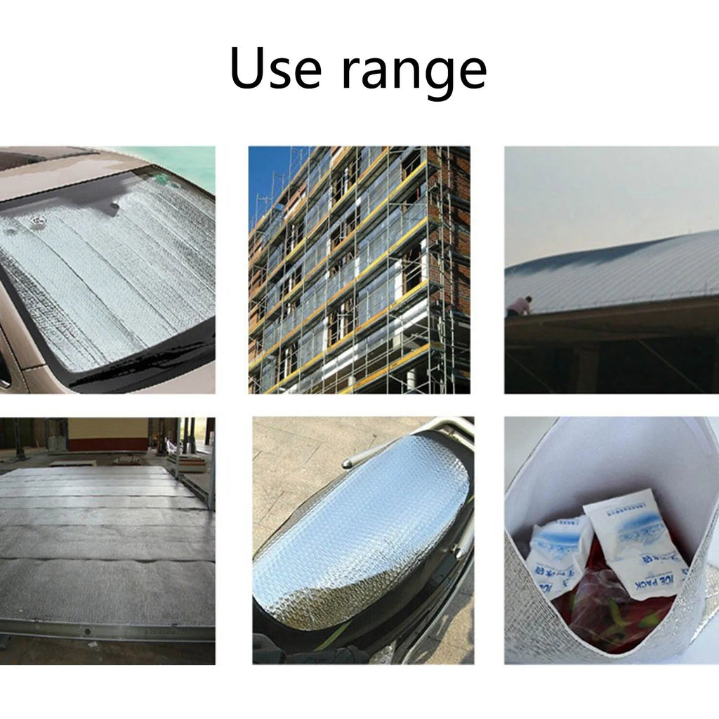 5m 10m Wall Thermal Insulation Reflective Film Aluminum Foil Roof