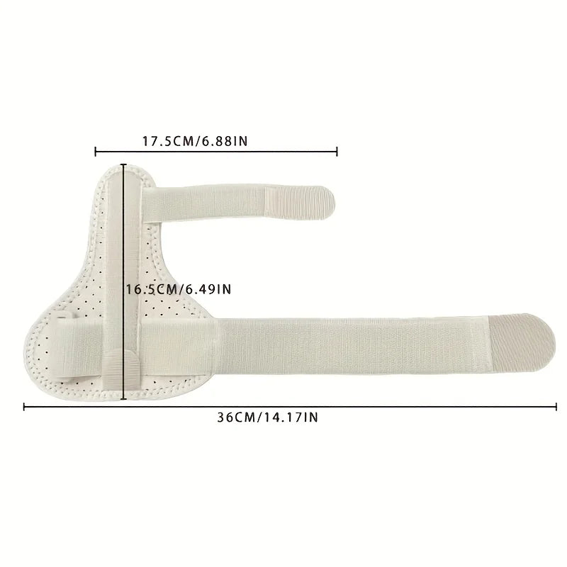 Adjustable Thumb & Wrist Brace | Aluminum Plate, Fits Both Hands