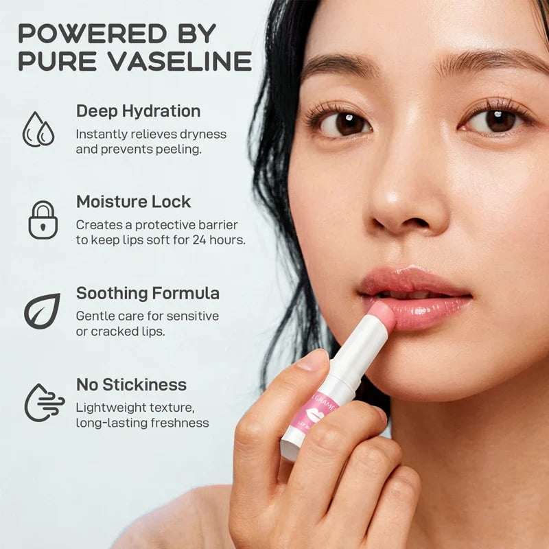 LGRAMER Coconut Oil Lip Balm & Nourishing Lip Mask