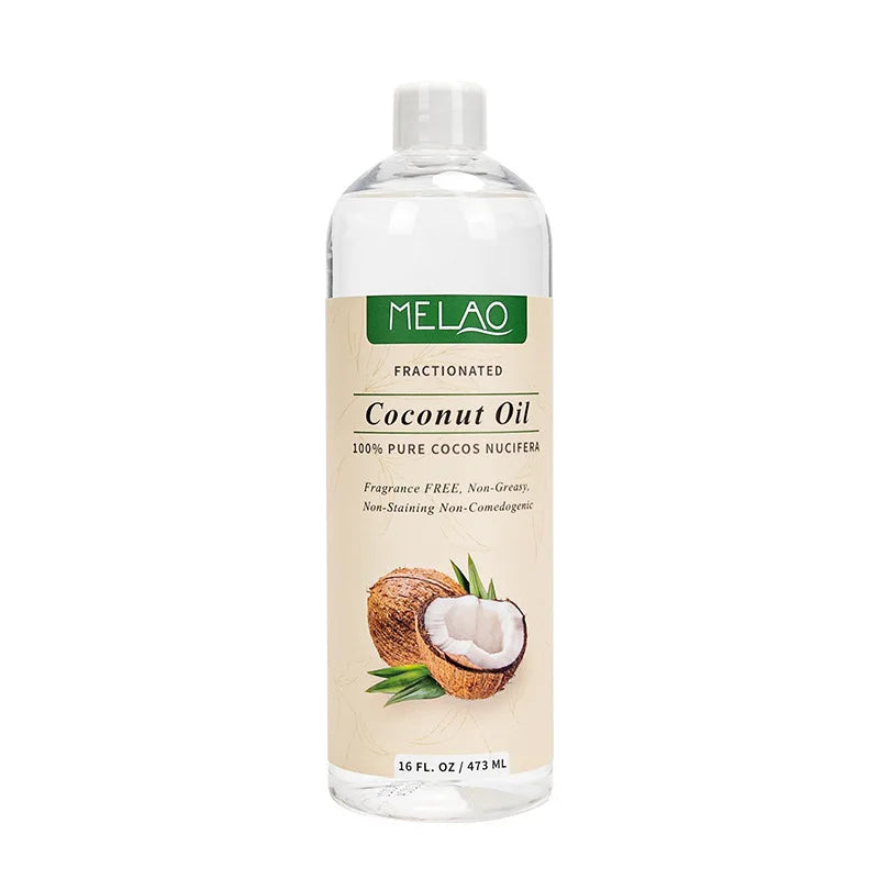 Cold-pressed Coconut Pure Essential Oil Skin Care Hair Soap Making