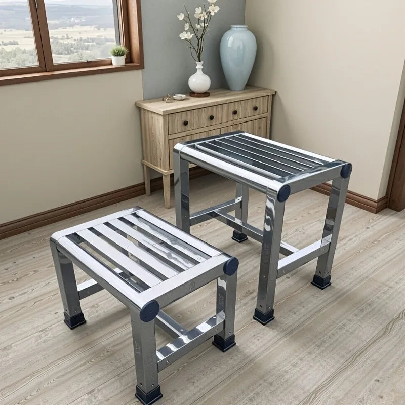 Heavy Duty Stainless Steel Step Stool – Camping & Beach