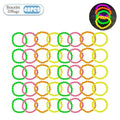 Neon Glow Bead Necklace & Bracelet Set – 4–40 PCS UV Party