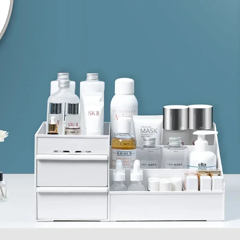 3 Layers Desktop Sundries Cosmetic Box Lipstick Skincare Products