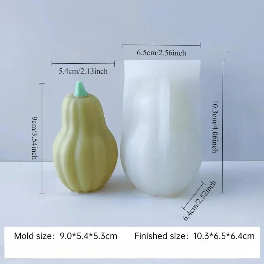 Halloween Pumpkin Mold – DIY Candle, Soap & Plaster Mould