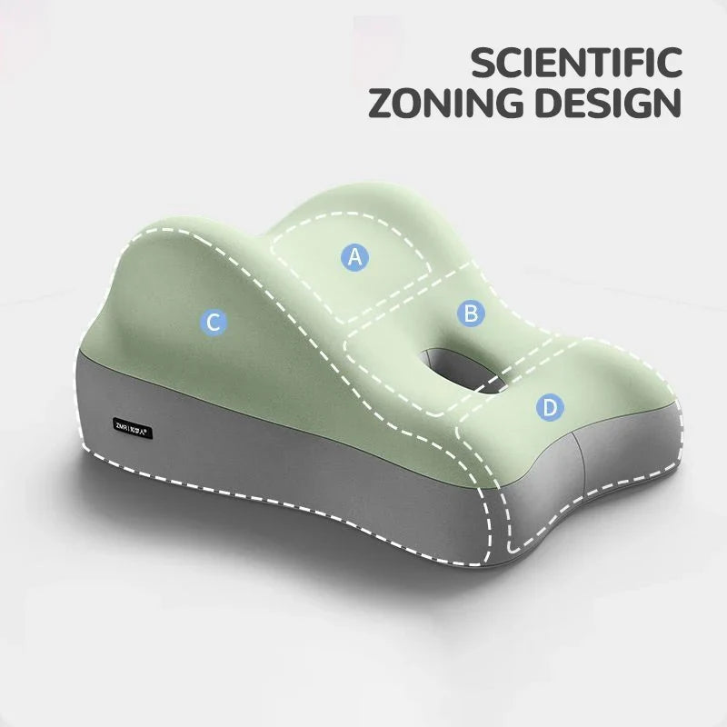 Memory Foam Wedge Pillow – Ergonomic Lumbar & Body Support