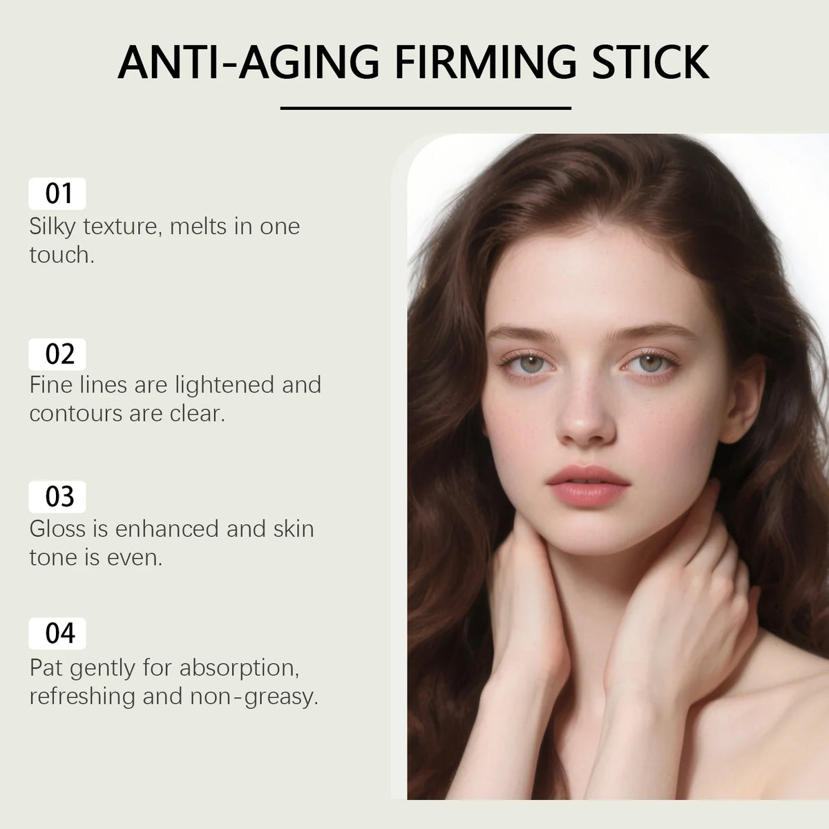 Hoygi Firming Serum Stick – Anti-Aging, Collagen & Hydration