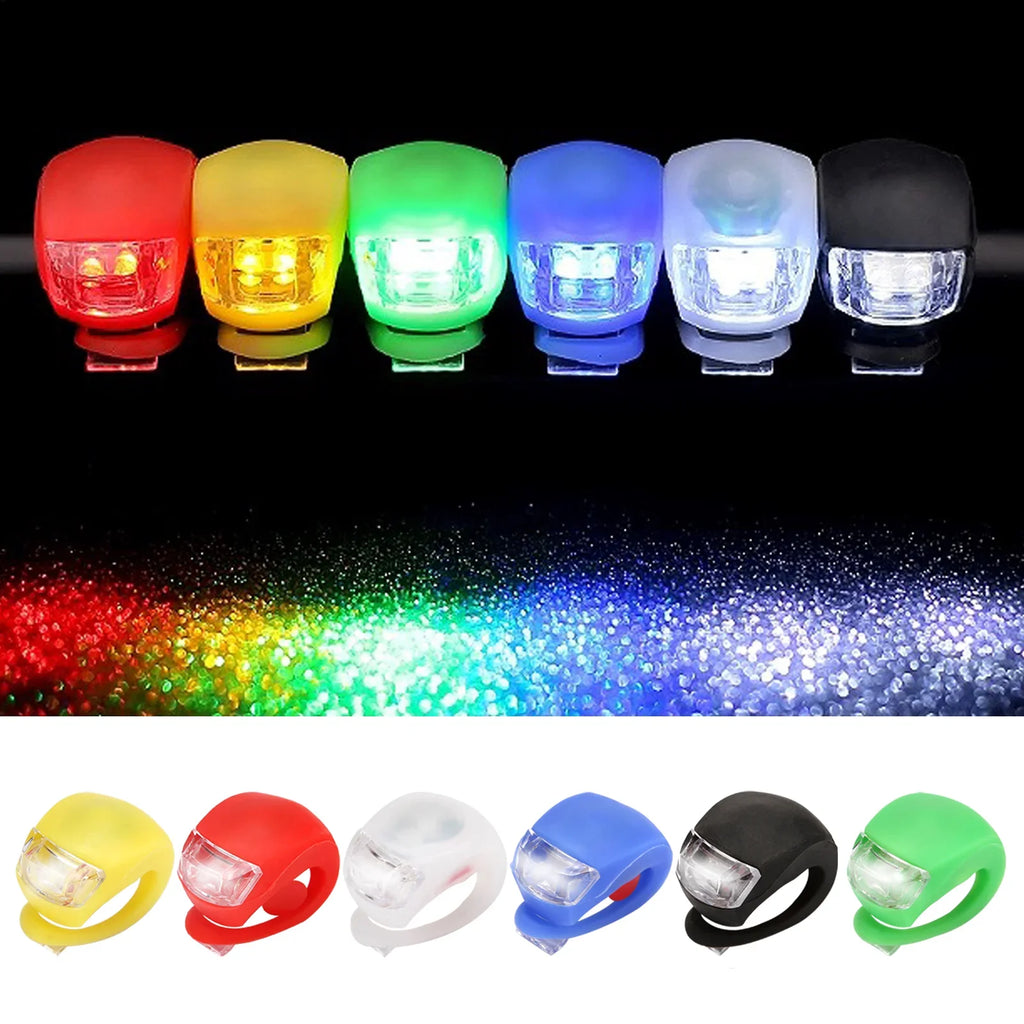 LED Bike Lights Waterproof Front & Rear Cycling Safety Lights