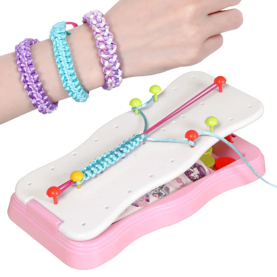 Handmade Rope Braiding Colorful Weaving Material DIY Bracelet Craft