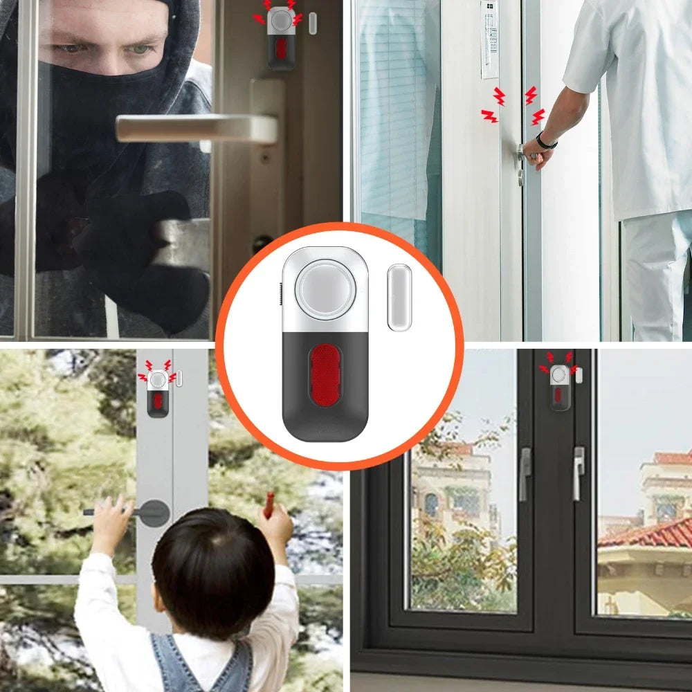 Home Security Burglar Alarm Wireless Door Opening Anti Theft Intruder