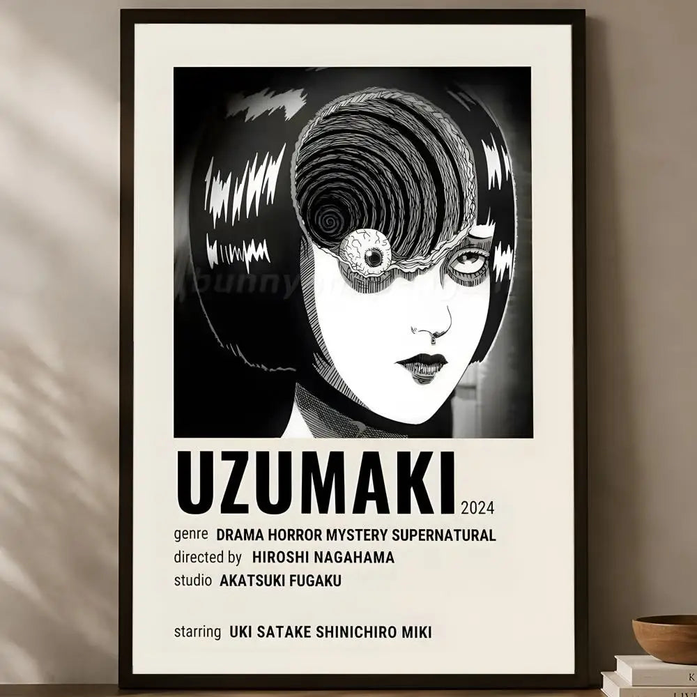 Manga Uzumaki HD PVC Self-Stick Wall Poster – Waterproof