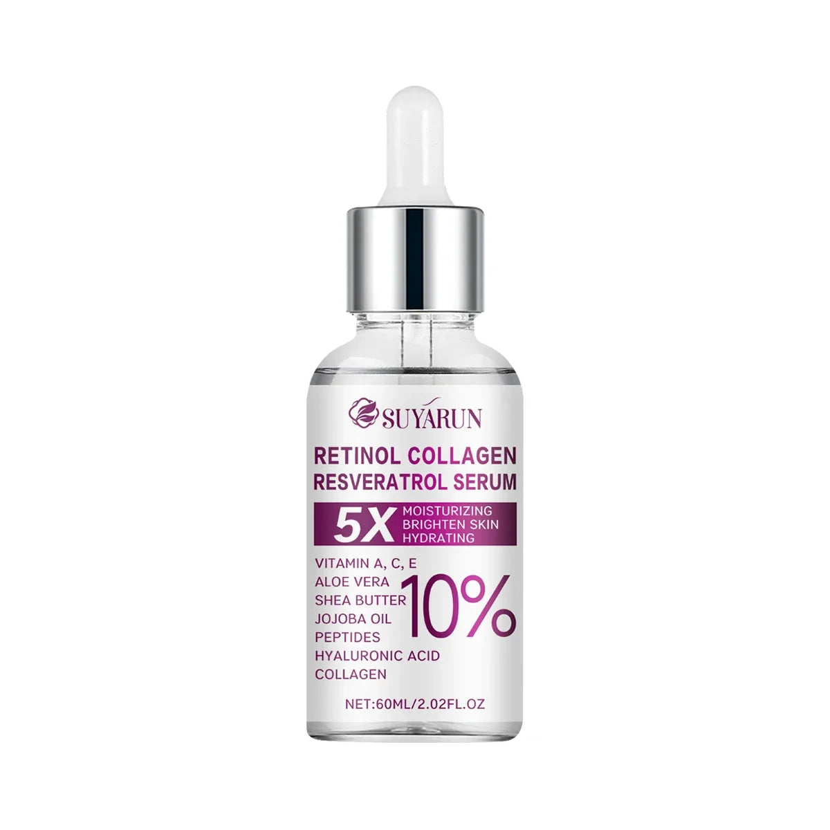 SUYARUN Retinol Resveratrol Face Serum – Brightening Anti-Aging