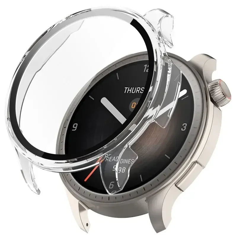 Amazfit Balance A2286 Tempered Glass Case & Screen Protector