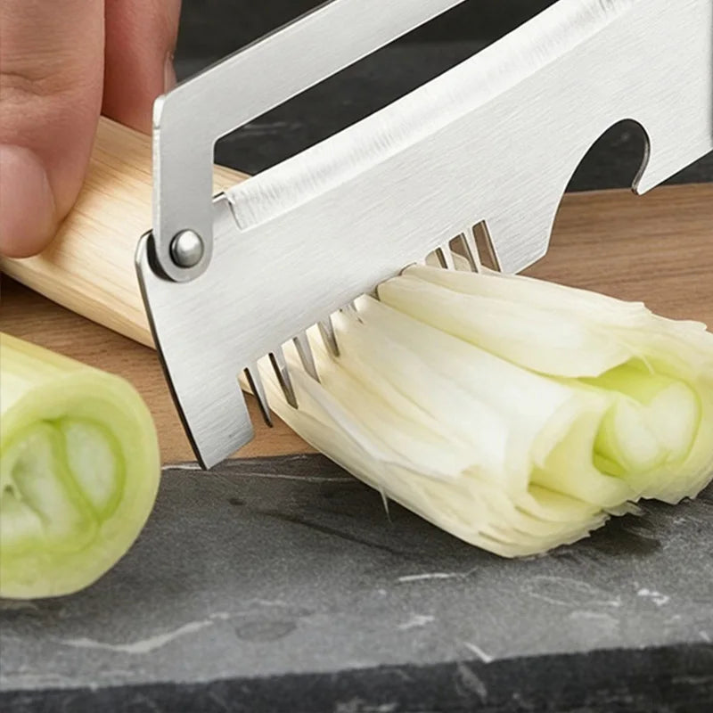 3-in-1 Ergonomic Stainless Steel Fruit & Vegetable Peeler