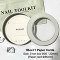 Press-On Nail Storage Display Box & Card – Circular Iron | HERORANGE