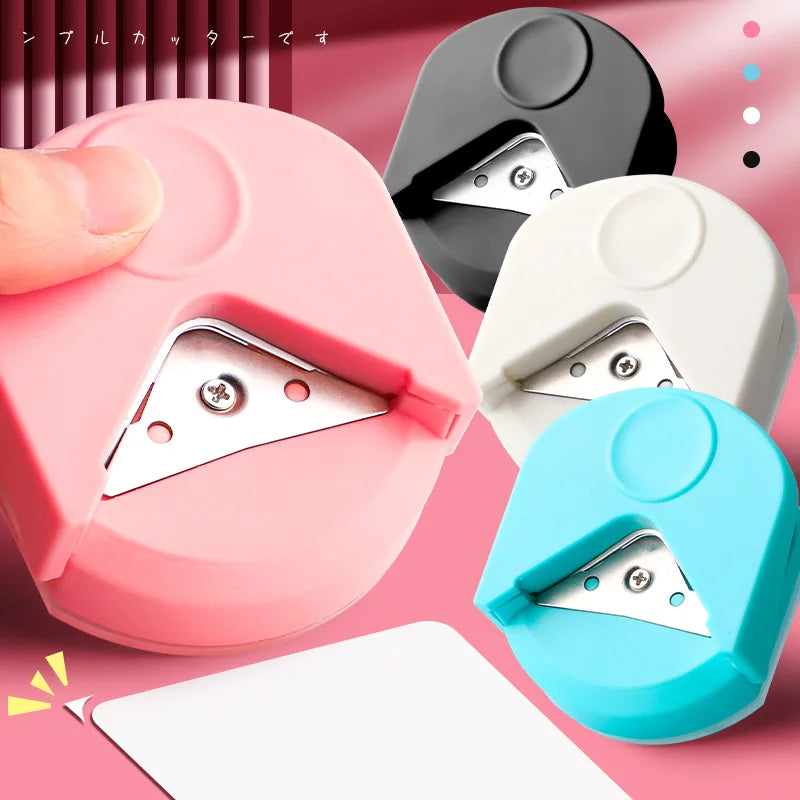 Corner Round Punch & Circle Cutter | Portable Paper Card Cutter