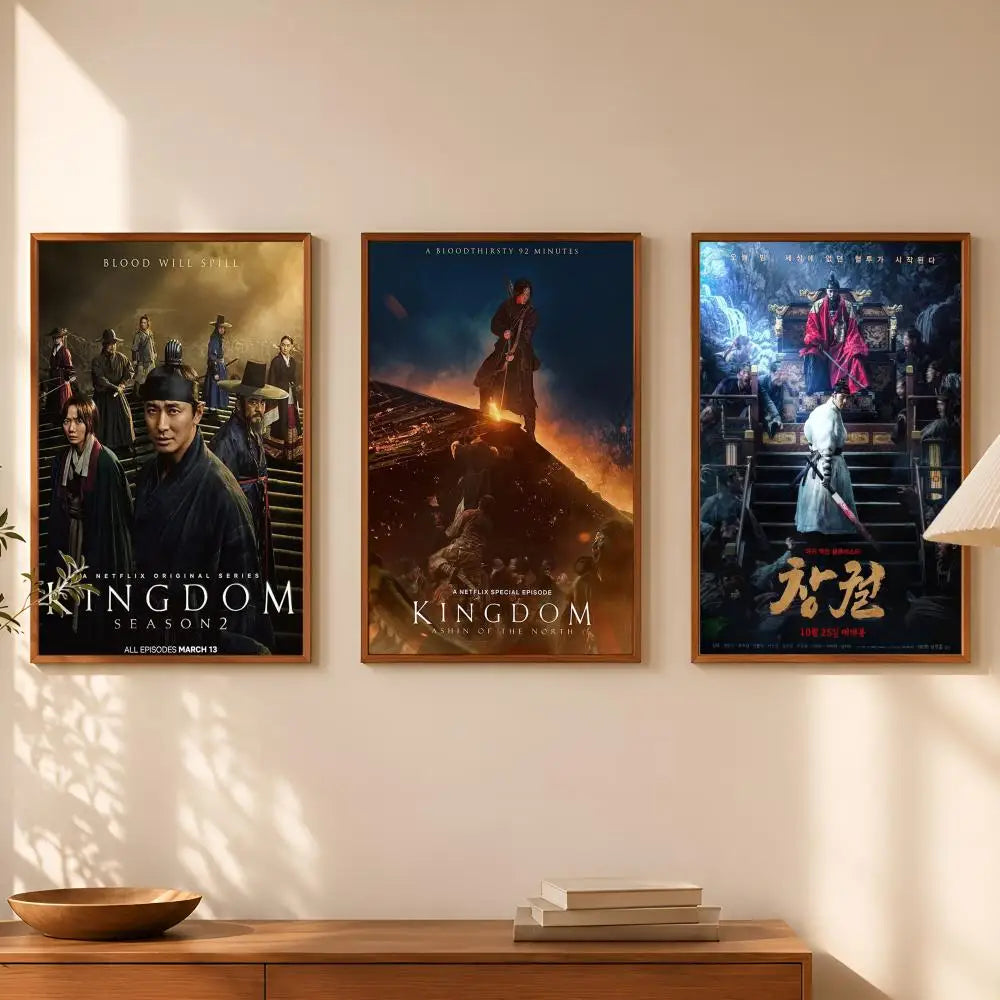 Game Kingdom HD PVC Self-Stick Wall Art Poster | Waterproof Decor