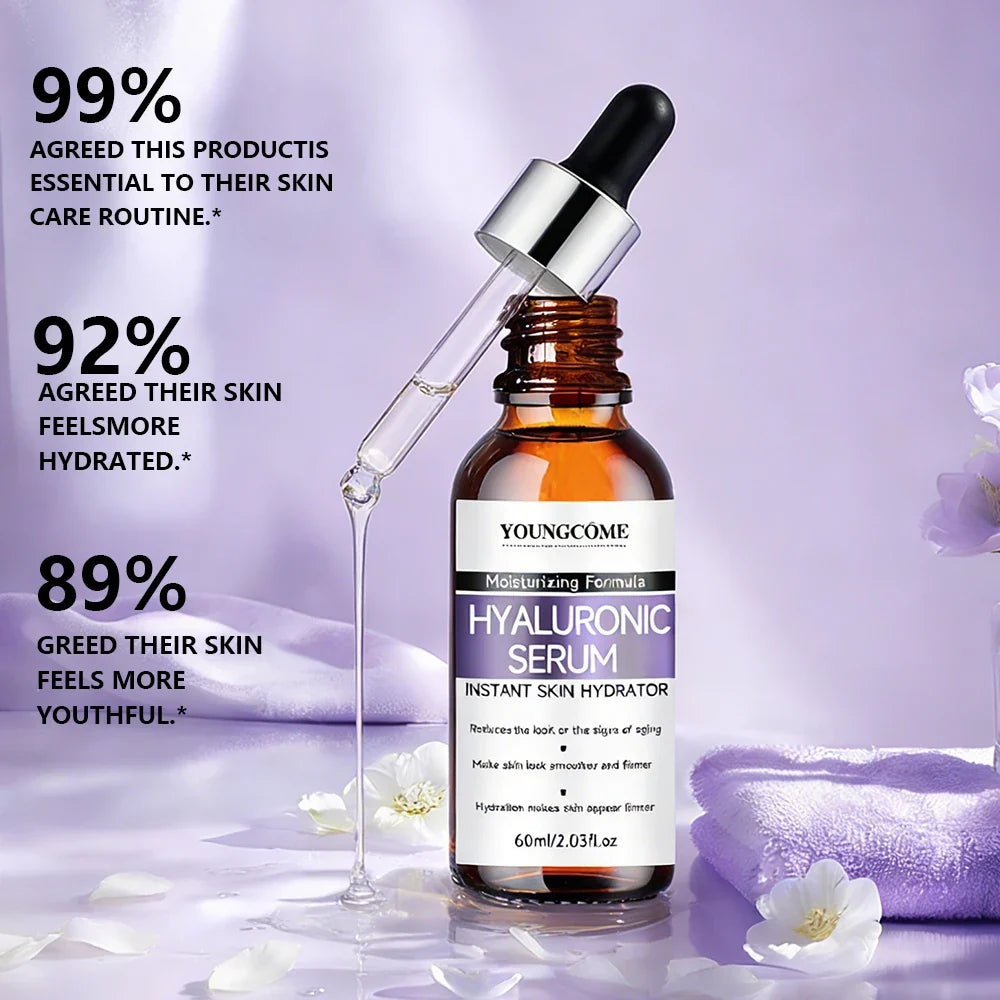 YOUNGCOME Hyaluronic Acid Face Serum – Hydrating & Brightening