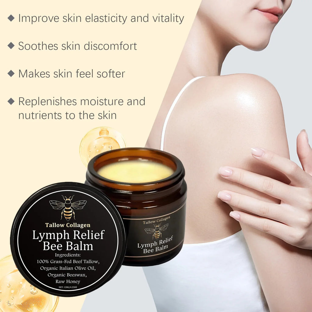Beef Tallow Honey Balm – Nourishing Face & Body Cream 120g