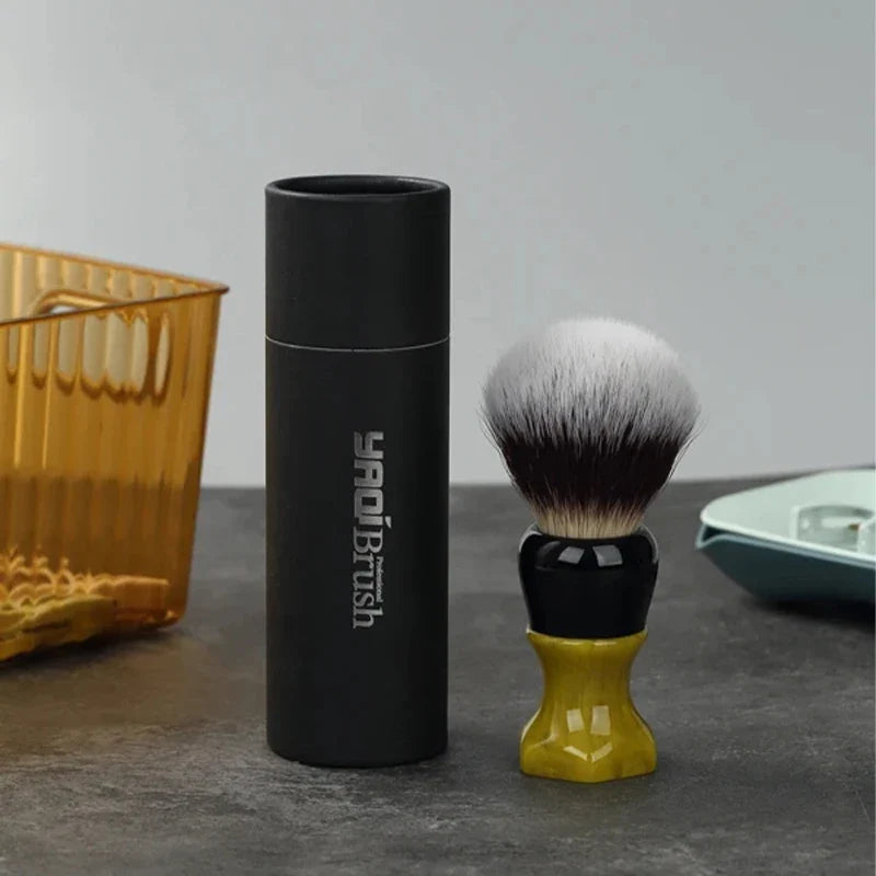 YAQI Ever-hopeful Cat's Whisker Synthetic Hair Mens Wet Shaving Brush