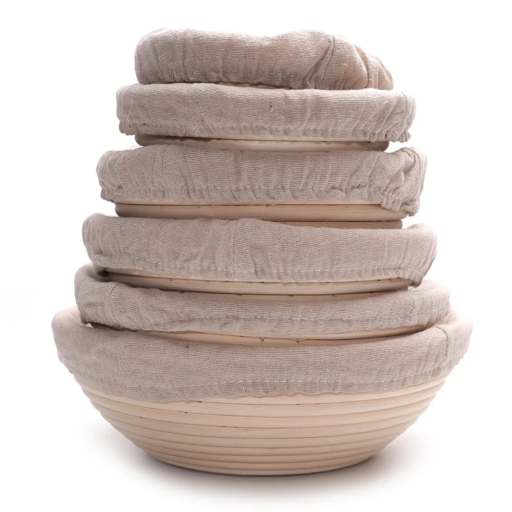 Leeseph Proofing Basket Bread Linen Liner Cloth Professional Home