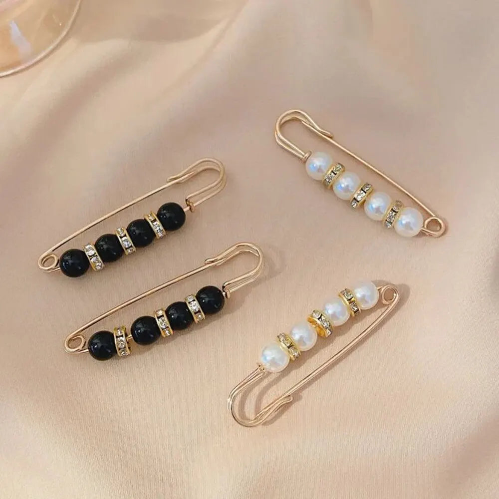 Waist Adjustment Uniform Clothing Extended Buckle Pearl Broocated