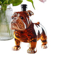 Funny Dog Whiskey Bottle Unique Decanter Glass Collectible Novelty