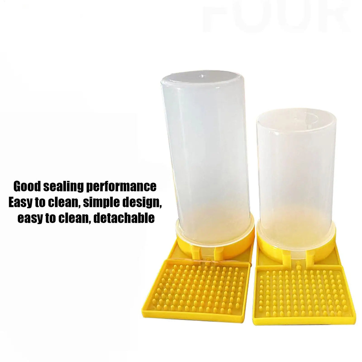 Leakproof Poultry Feeder Water Cup for Chicks, Quail & Chickens