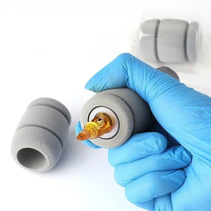 Tattoo Machine Handle Set – Anti-Slip Sponge Grip, 6 Sets