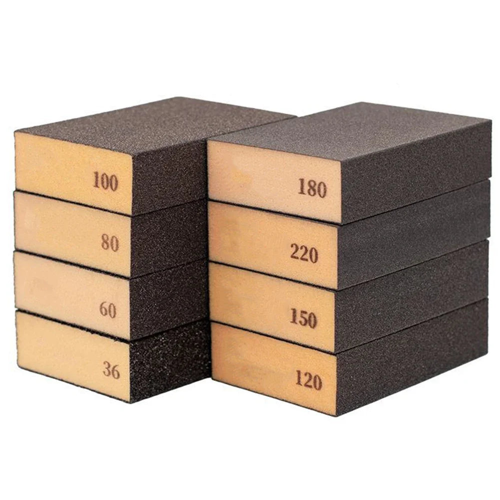 Sponge Sanding Block Grit 36–220 | Wet & Dry Abrasive Pad