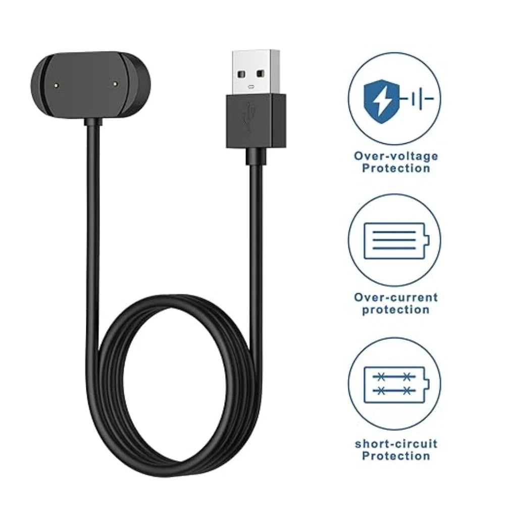 Amazfit GTR3 GTR4 GTS3 GTS4 T-Rex2 USB Fast Charger Dock