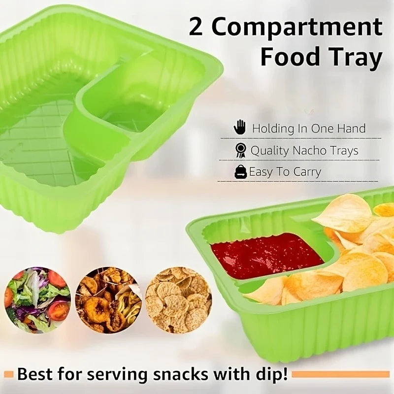 Nacho Trays – Snack Containers for Movie Nights & Parties