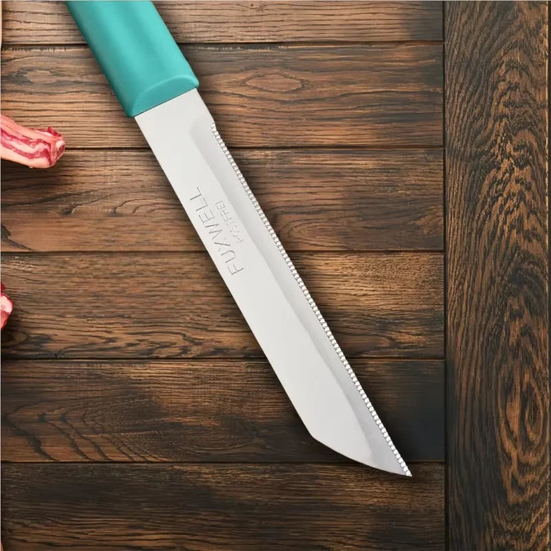 Stainless Steel Serrated Steak & Fruit Knife – Kitchen Knife Kit