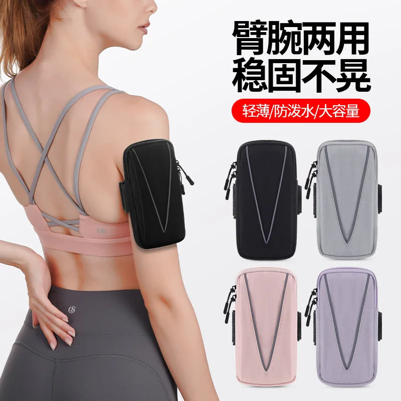 Cell Phone Running Armband Sport Bag Women Sports Mobile Wrist Stand
