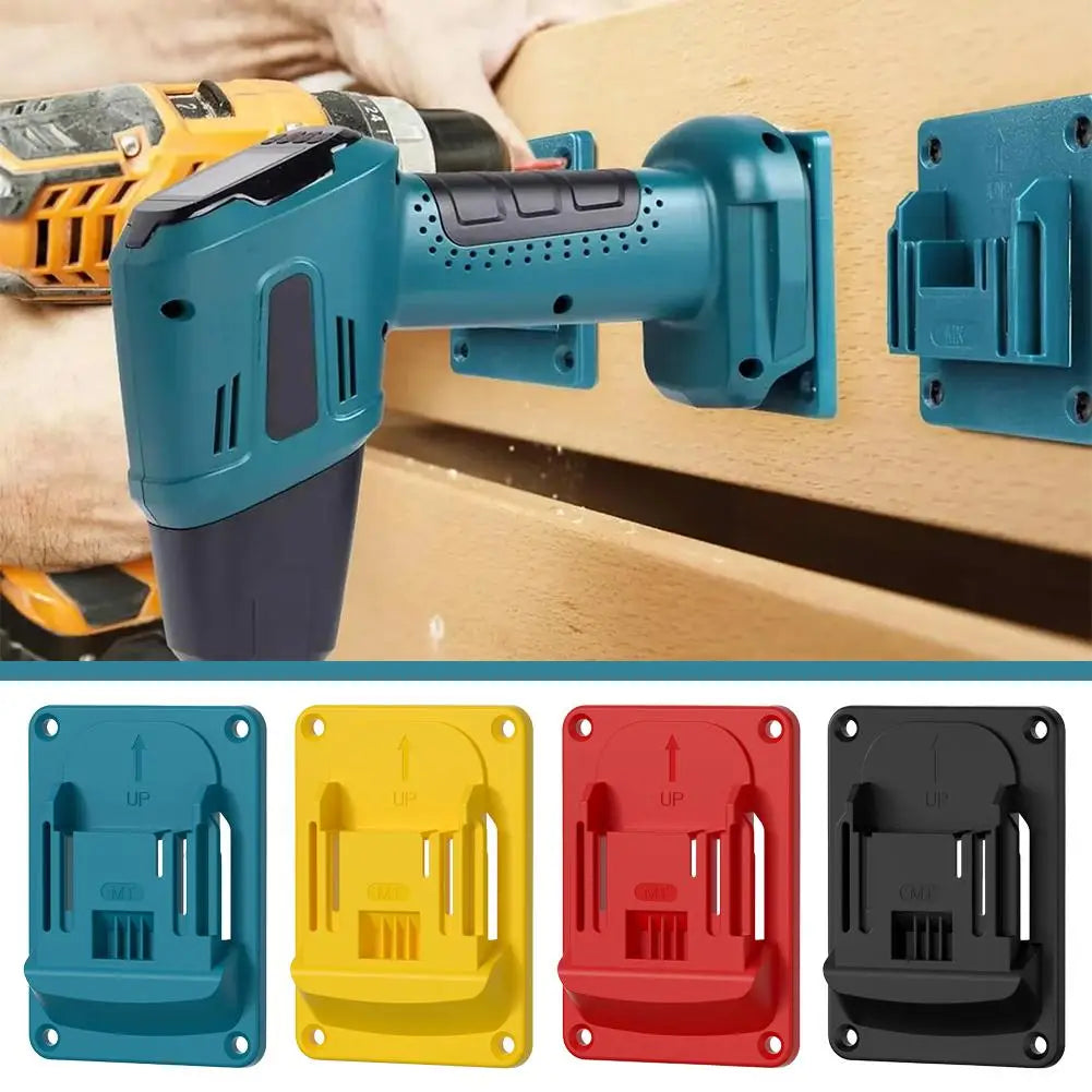 Makita 18V Wall Mount Drill Holder & Battery Bracket | 1/3/5 Pcs