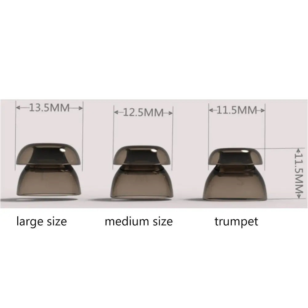 Silicone Ear Tips for AirPods 4 – Anti-Slip, 3 Sizes