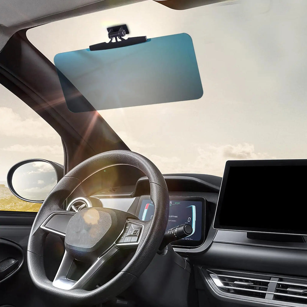 Car Visor Extender Sun Blocker – UV Shield, 180° Rotation