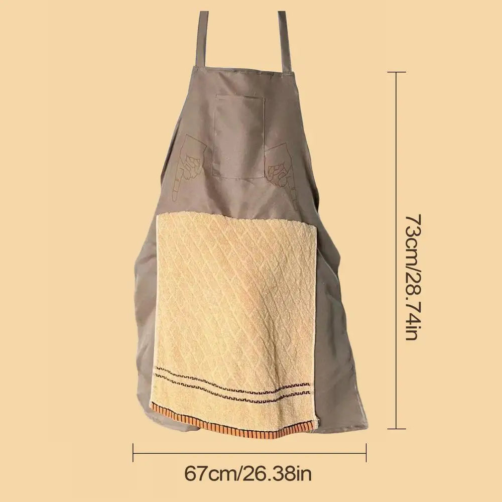 Funny Prank Apron with Surprise Pocket | Gag Gift for Men & Women